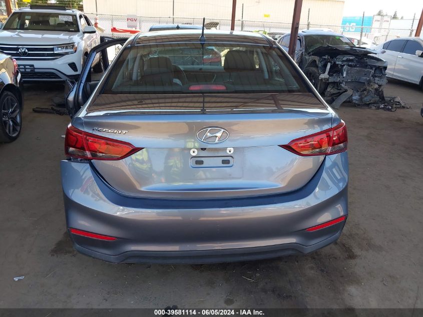 2020 Hyundai Accent Se VIN: 3KPC24A67LE100903 Lot: 39581114