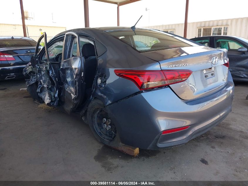 2020 Hyundai Accent Se VIN: 3KPC24A67LE100903 Lot: 39581114