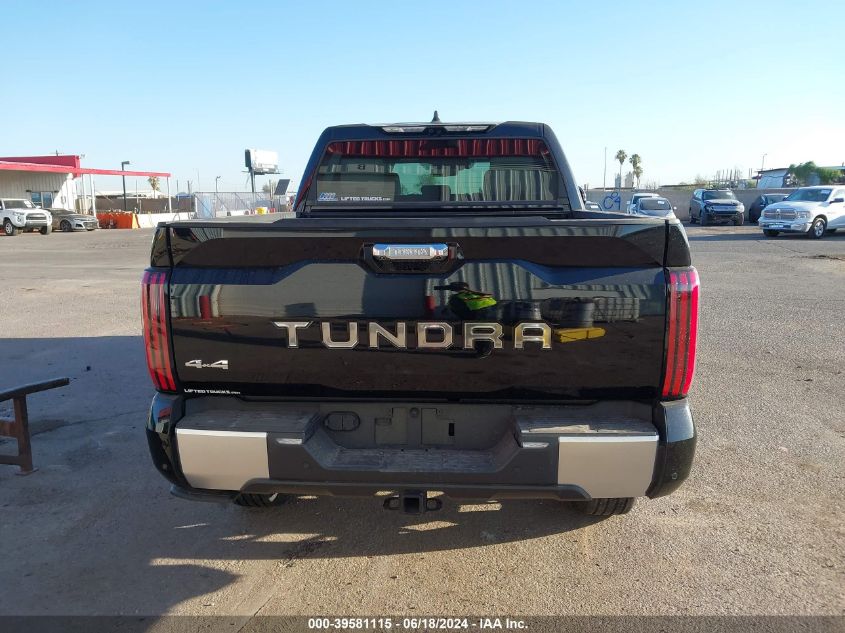 2024 Toyota Tundra Hybrid Capstone VIN: 5TFVC5DB6RX051447 Lot: 39581115
