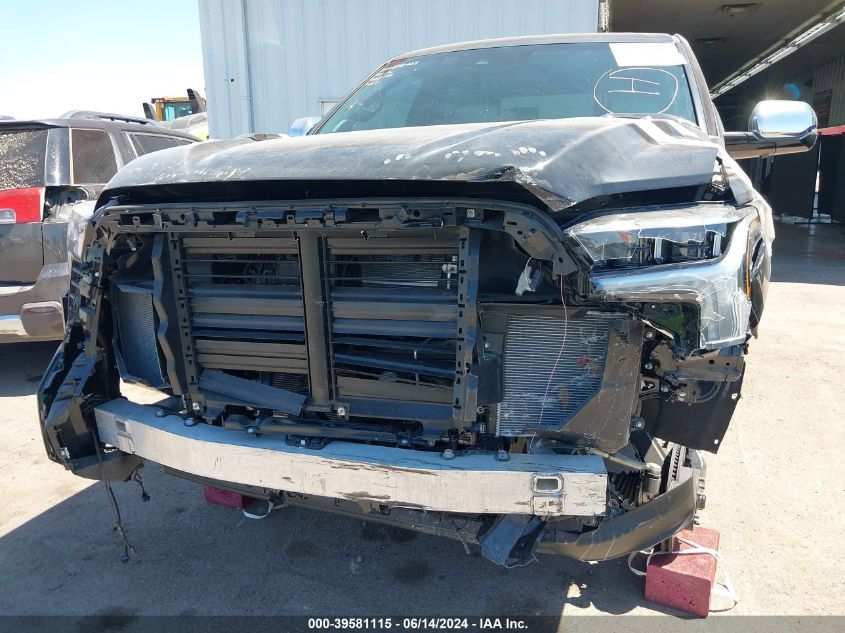 2024 Toyota Tundra Hybrid Capstone VIN: 5TFVC5DB6RX051447 Lot: 39581115