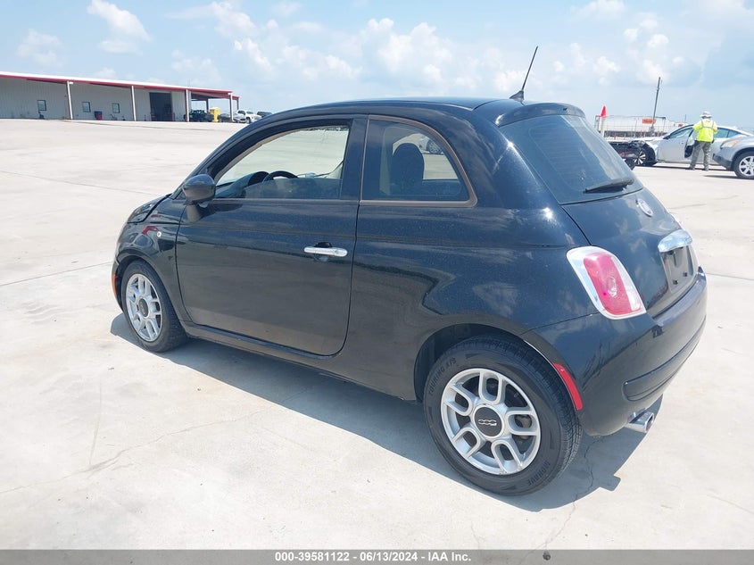2015 Fiat 500 Pop VIN: 3C3CFFAR8FT585907 Lot: 39581122