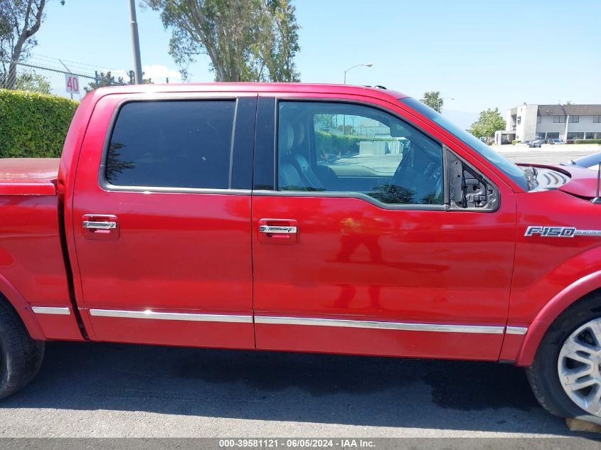 2010 Ford F-150 Fx2 Sport/Harley-Davidson/King Ranch/Lariat/Platinum/Xl/Xlt VIN: 1FTFW1CV4AFC36171 Lot: 39581121