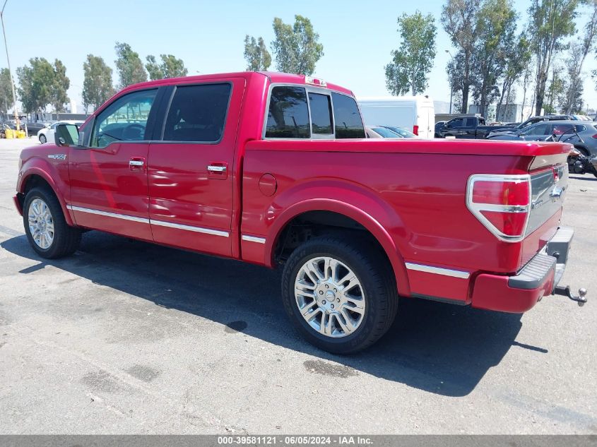 2010 Ford F-150 Fx2 Sport/Harley-Davidson/King Ranch/Lariat/Platinum/Xl/Xlt VIN: 1FTFW1CV4AFC36171 Lot: 39581121