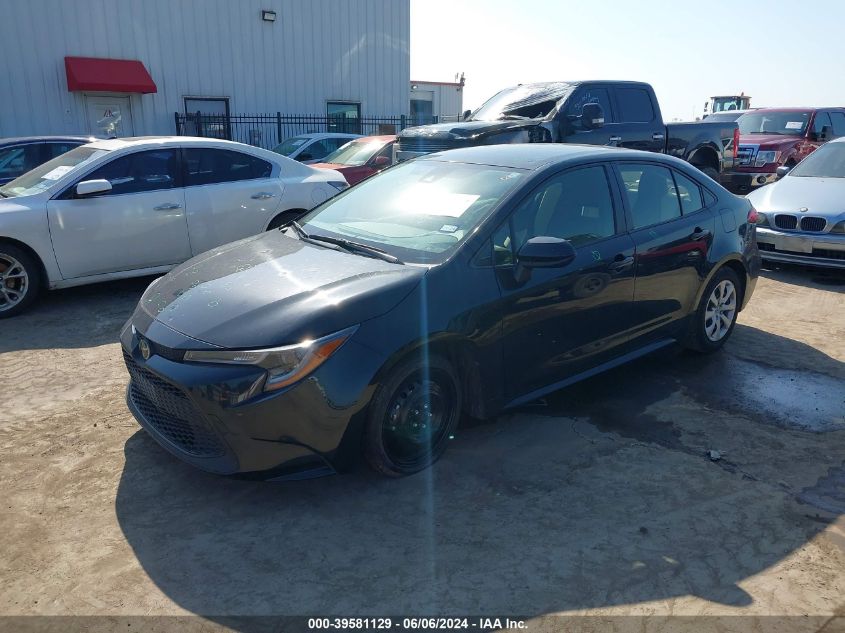 2021 Toyota Corolla Le VIN: JTDEPMAE5MJ139897 Lot: 39581129