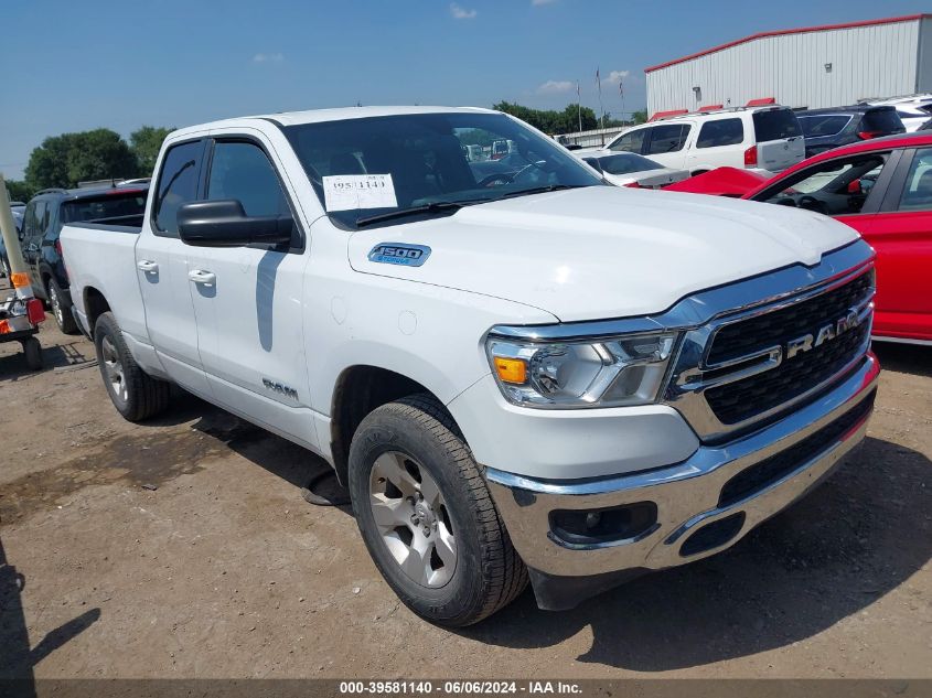 2022 Ram 1500 Big Horn Quad Cab 4X4 6'4 Box VIN: 1C6RRFBGXNN468720 Lot: 39581140