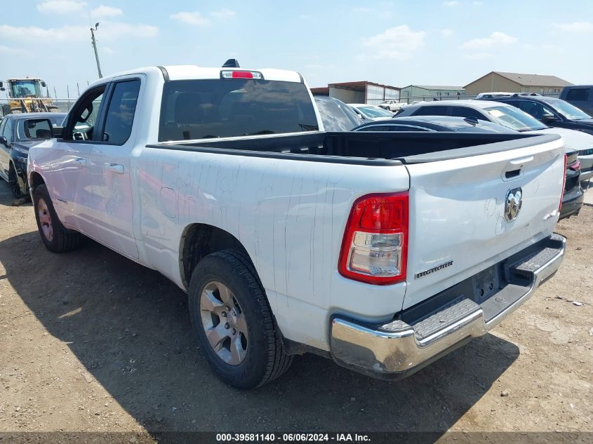 2022 Ram 1500 Big Horn Quad Cab 4X4 6'4 Box VIN: 1C6RRFBGXNN468720 Lot: 39581140