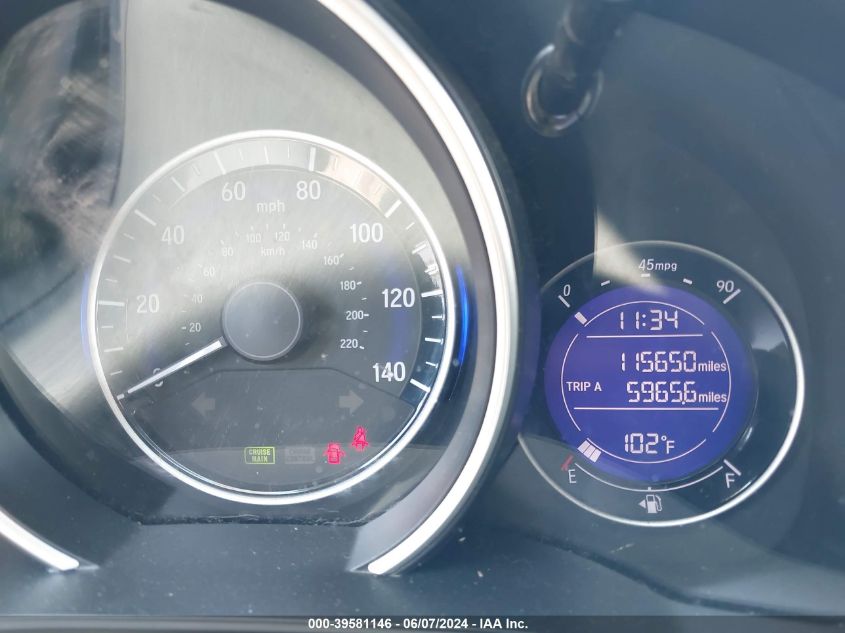 2016 HONDA FIT EX/EXL - JHMGK5H74GX042145