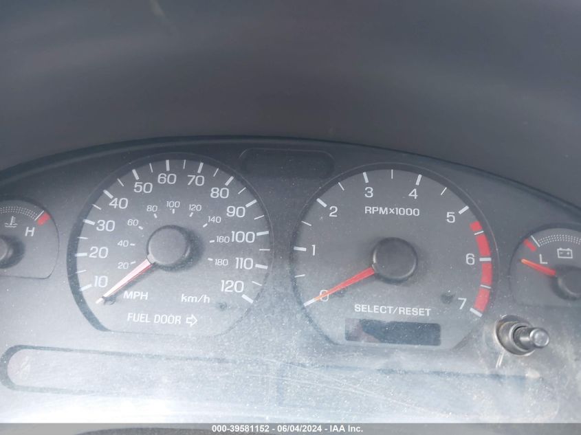 2000 Ford Mustang VIN: 1FAFP4049YF132494 Lot: 39581152