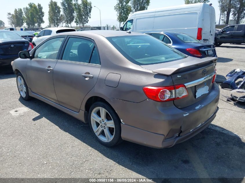 2013 Toyota Corolla S VIN: 5YFBU4EE9DP219740 Lot: 39581156