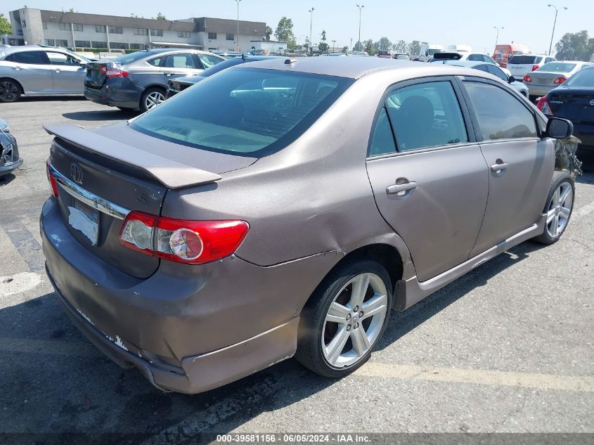 2013 Toyota Corolla S VIN: 5YFBU4EE9DP219740 Lot: 39581156