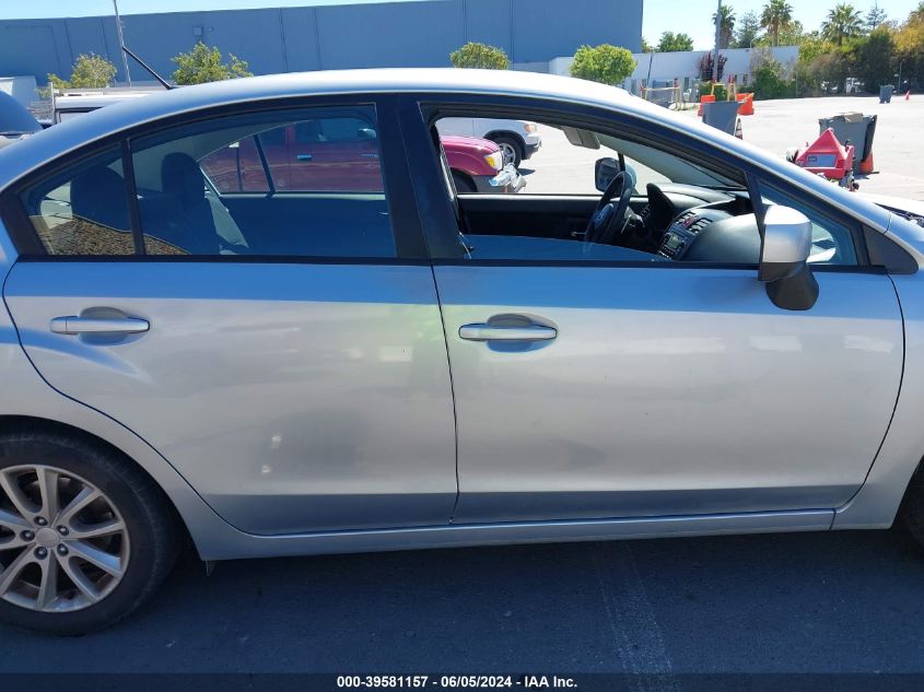 2012 Subaru Impreza 2.0I Premium VIN: JF1GJAC6XCH013822 Lot: 39581157