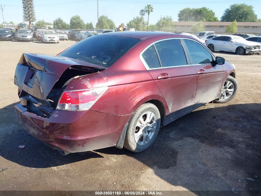 2010 Honda Accord Lxp VIN: 1HGCP2F4XAA191518 Lot: 39581160