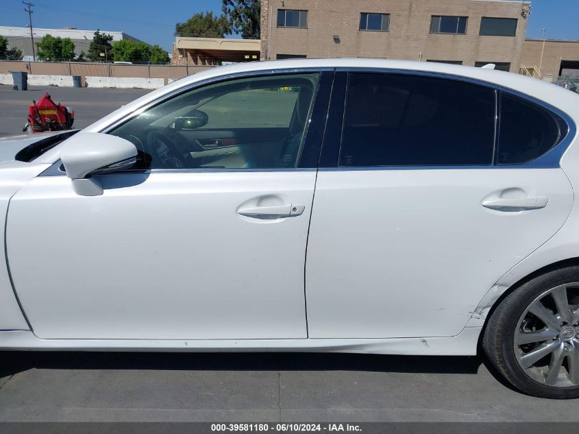 2013 Lexus Gs 350 VIN: JTHBE1BL5D5021148 Lot: 39581180