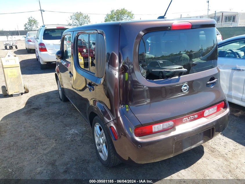 2009 Nissan Cube 1.8Sl VIN: JN8AZ28R29T102568 Lot: 39581185