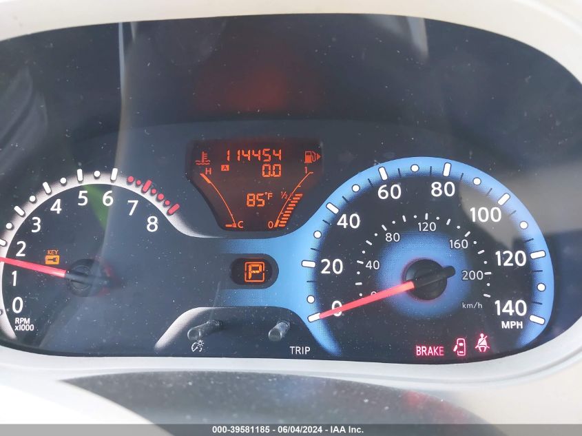 2009 Nissan Cube 1.8Sl VIN: JN8AZ28R29T102568 Lot: 39581185