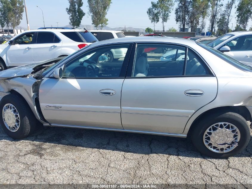 2002 Buick Century Custom VIN: 2G4WS52J021204811 Lot: 39581187