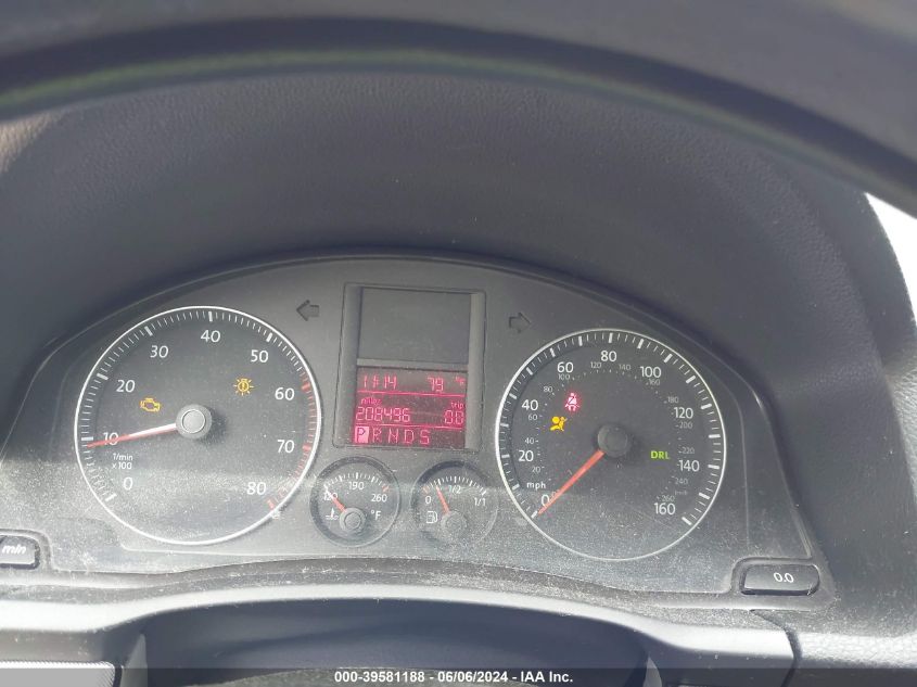 2007 Volkswagen Jetta Wolfsburg Edition VIN: 3VWEF71K57M057067 Lot: 39581188