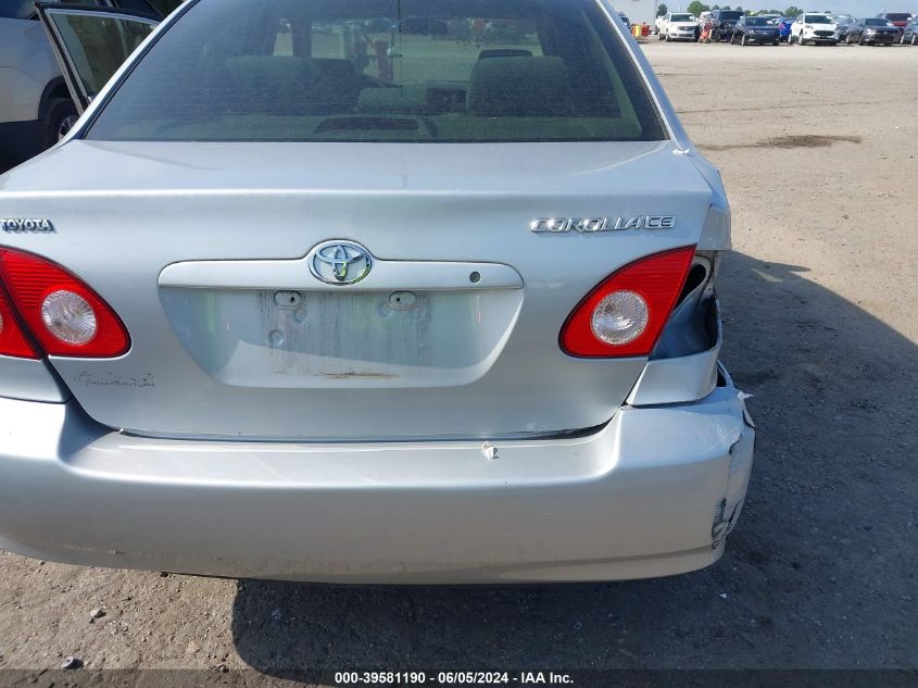 2006 Toyota Corolla Ce VIN: 1NXBR32E06Z754490 Lot: 39581190