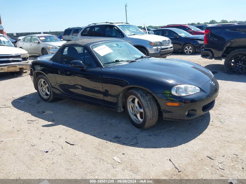 2001 Mazda Mx-5 Miata Ls/Special Edition VIN: JM1NB353210217233 Lot: 39581205