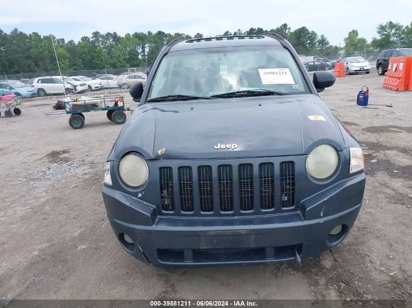 2007 Jeep Compass Sport VIN: 1J8FF47W37D180094 Lot: 39581211