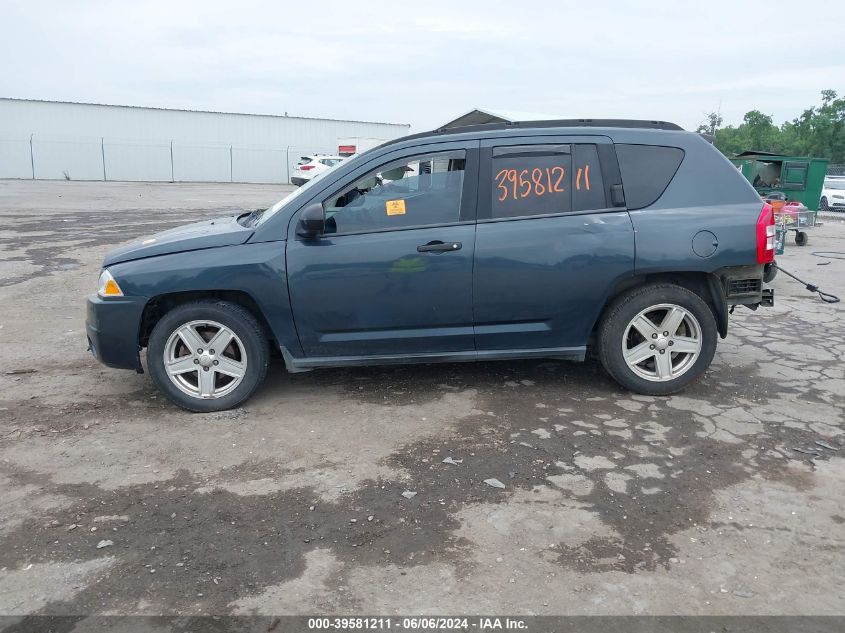 2007 Jeep Compass Sport VIN: 1J8FF47W37D180094 Lot: 39581211