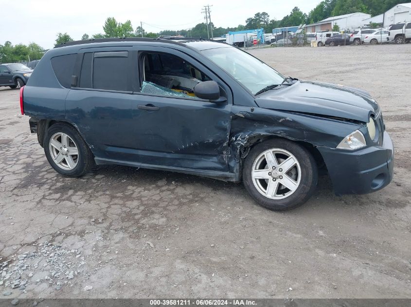 2007 Jeep Compass Sport VIN: 1J8FF47W37D180094 Lot: 39581211