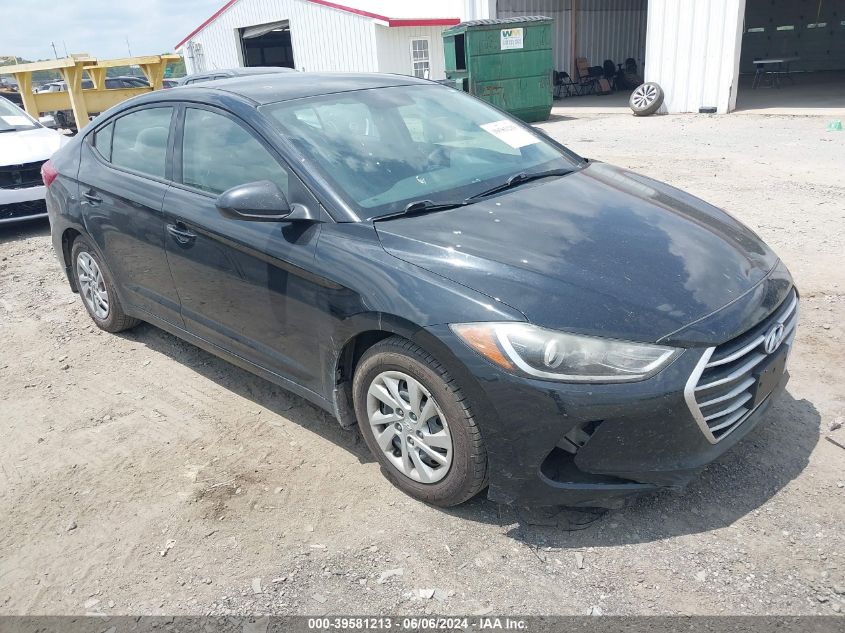 5NPD74LF3JH223156 2018 HYUNDAI ELANTRA - Image 1