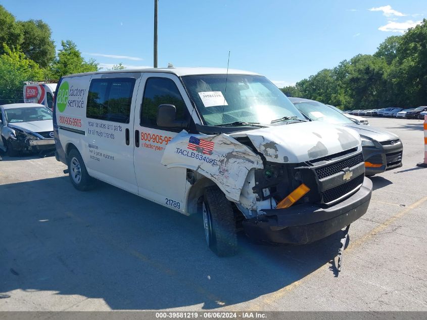 2012 Chevrolet Express 1500 Work Van VIN: 1GCSGAFX4C1139626 Lot: 39581219