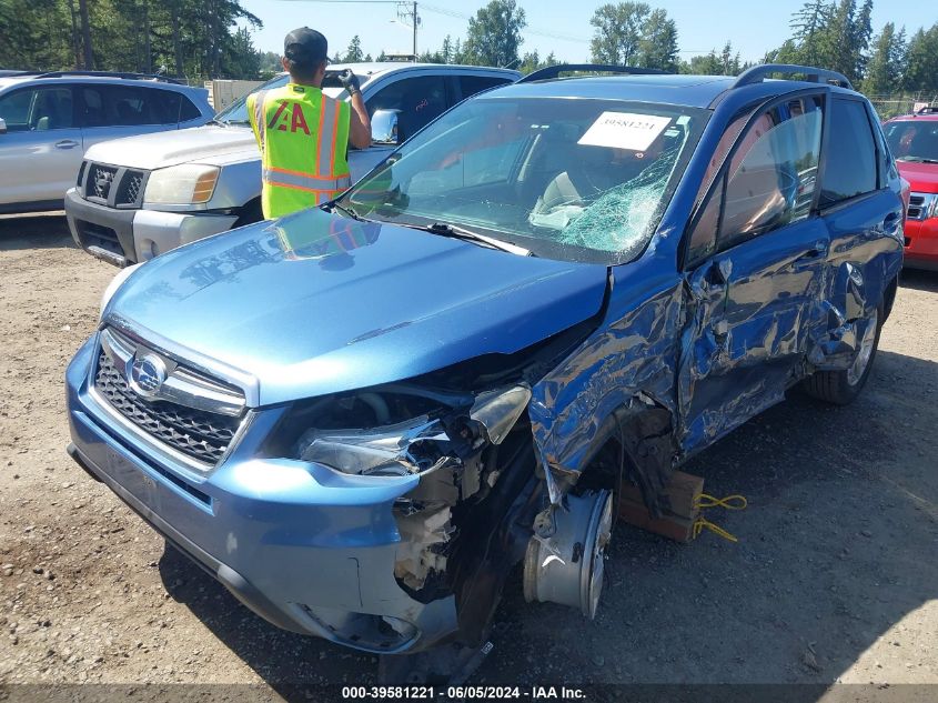 2015 Subaru Forester 2.5I Premium VIN: JF2SJADCXFH489311 Lot: 39581221