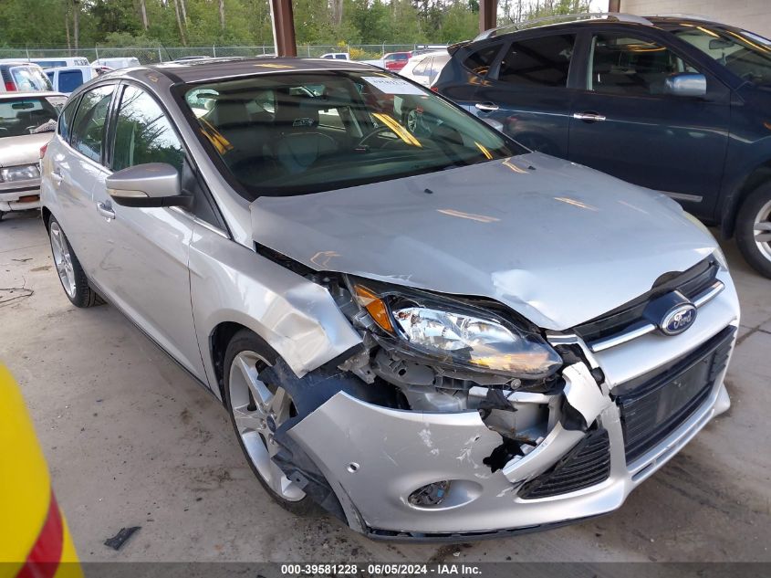 2014 Ford Focus Titanium VIN: 1FADP3N27EL186169 Lot: 39581228