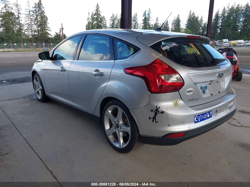 2014 Ford Focus Titanium VIN: 1FADP3N27EL186169 Lot: 39581228