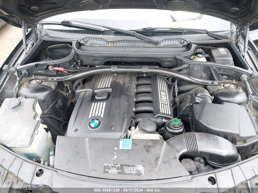 2008 BMW X3 3.0Si VIN: WBXPC93478WJ15327 Lot: 39581229
