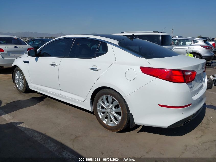 2015 Kia Optima Ex VIN: 5XXGN4A75FG421223 Lot: 39581233