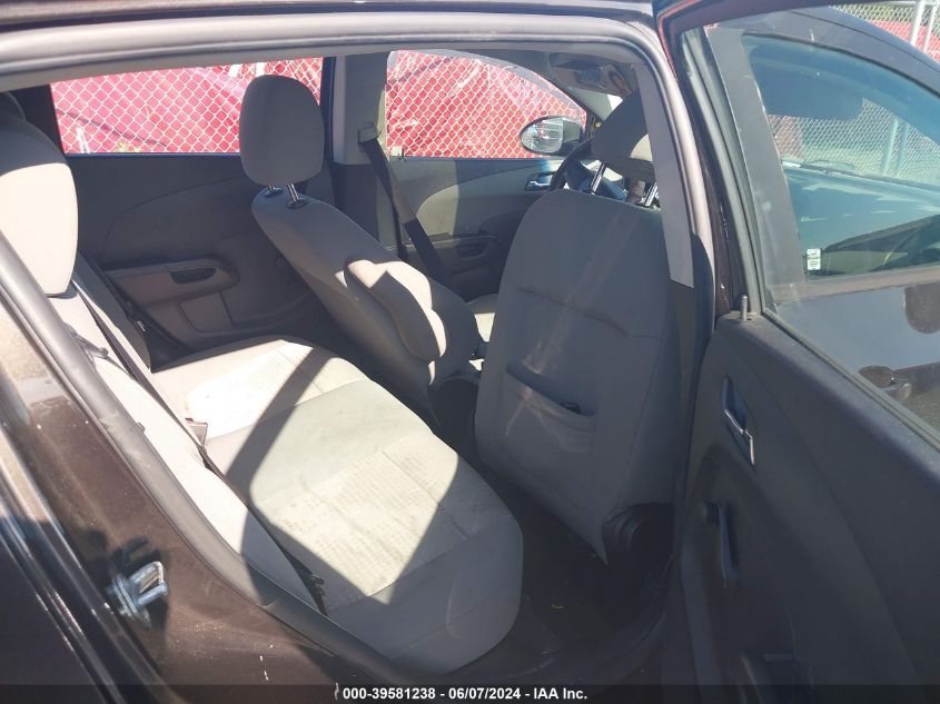 2014 Chevrolet Sonic Ls Auto VIN: 1G1JA6SH2E4126599 Lot: 39581238