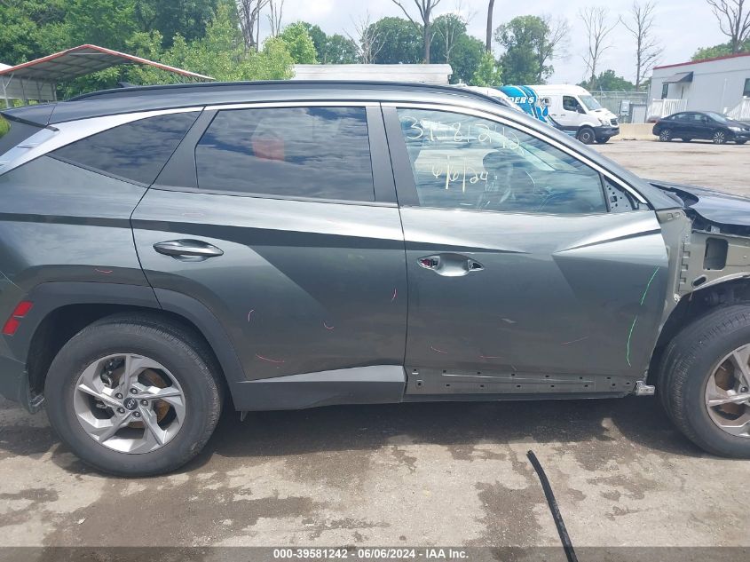 2022 Hyundai Tucson Sel VIN: 5NMJBCAEXNH097452 Lot: 39581242