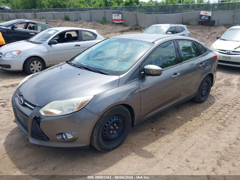 2012 Ford Focus Se VIN: 1FAHP3F22CL121422 Lot: 39581243