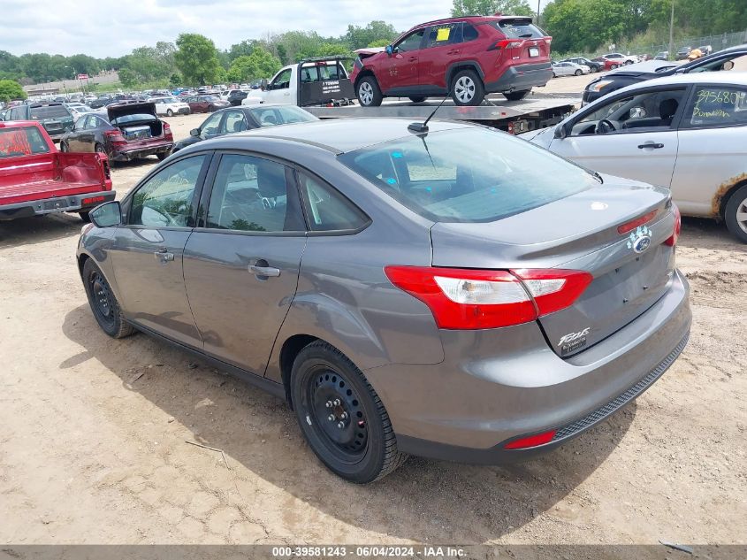 2012 Ford Focus Se VIN: 1FAHP3F22CL121422 Lot: 39581243