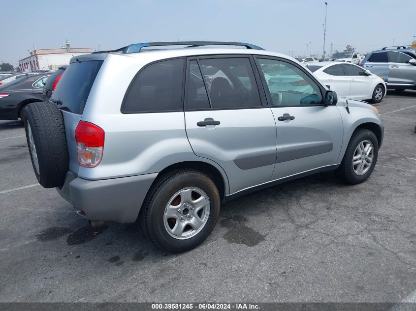 2002 Toyota Rav4 VIN: JTEGH20V620071670 Lot: 39581245