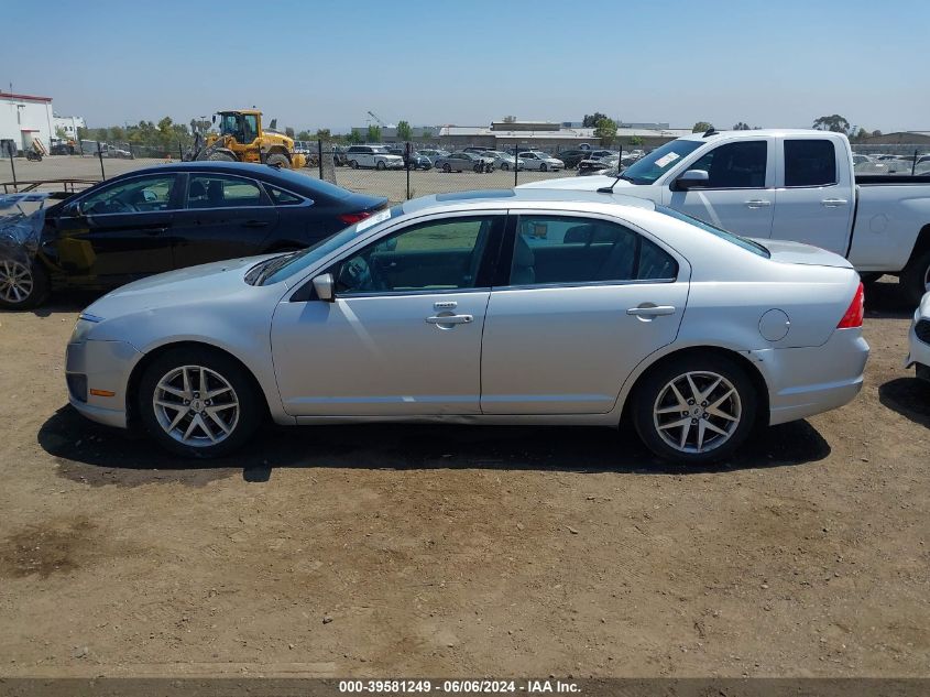 2010 Ford Fusion Sel VIN: 3FAHP0JA4AR315865 Lot: 39581249