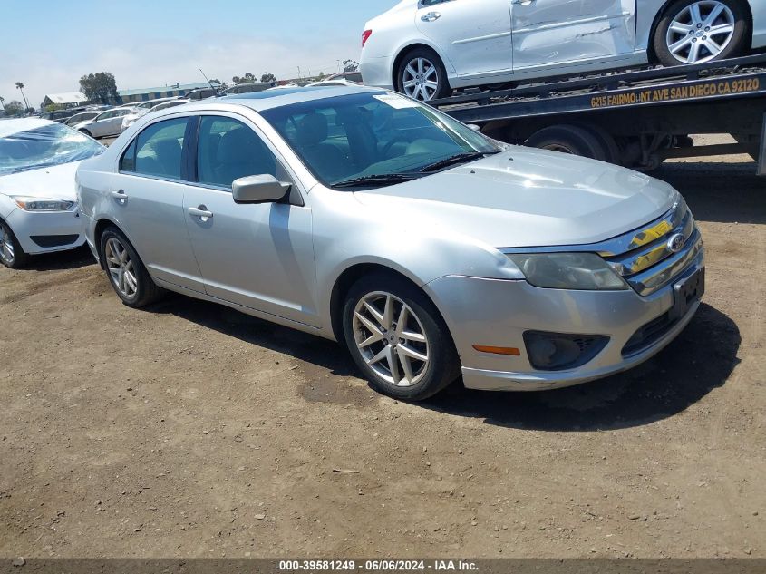 2010 Ford Fusion Sel VIN: 3FAHP0JA4AR315865 Lot: 39581249