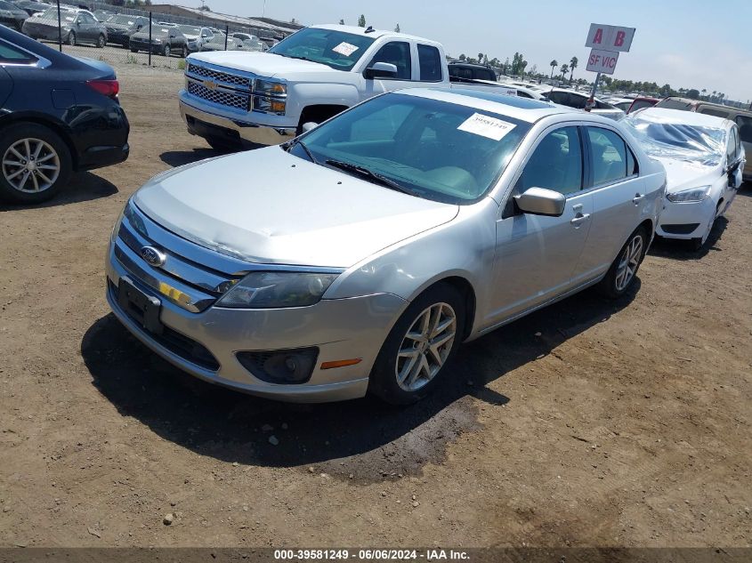 2010 Ford Fusion Sel VIN: 3FAHP0JA4AR315865 Lot: 39581249