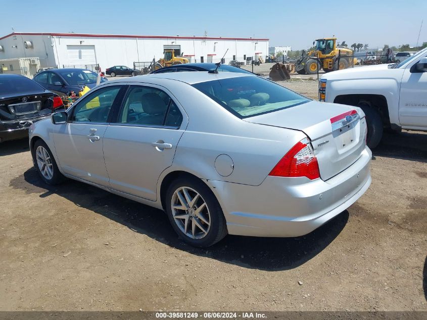 2010 Ford Fusion Sel VIN: 3FAHP0JA4AR315865 Lot: 39581249