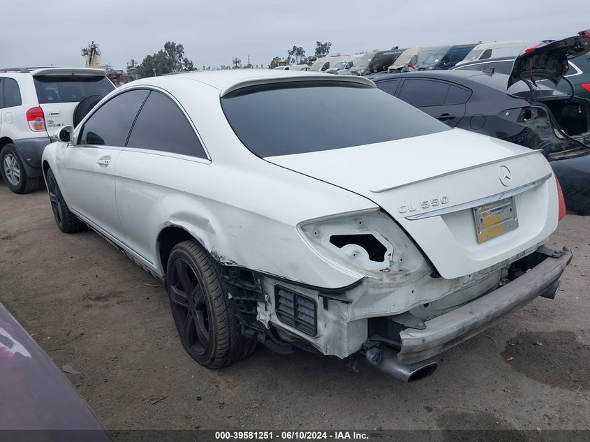 2008 Mercedes-Benz Cl 550 VIN: WDDEJ71X58A018156 Lot: 39581251
