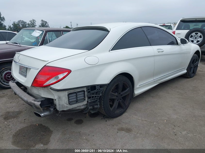 2008 Mercedes-Benz Cl 550 VIN: WDDEJ71X58A018156 Lot: 39581251