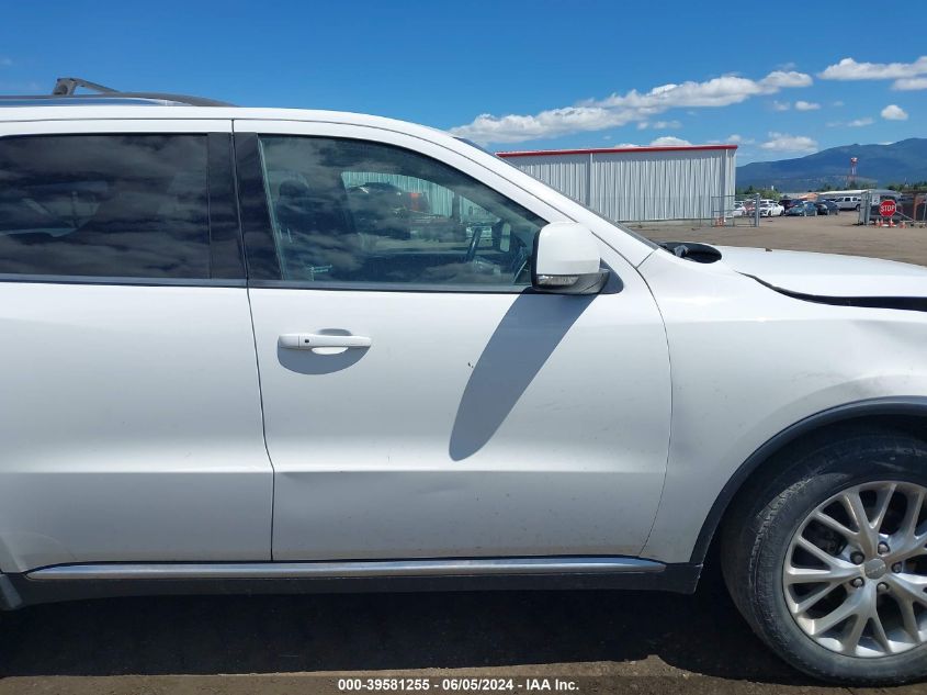 2016 Dodge Durango Limited VIN: 1C4RDJDGXGC394611 Lot: 39581255