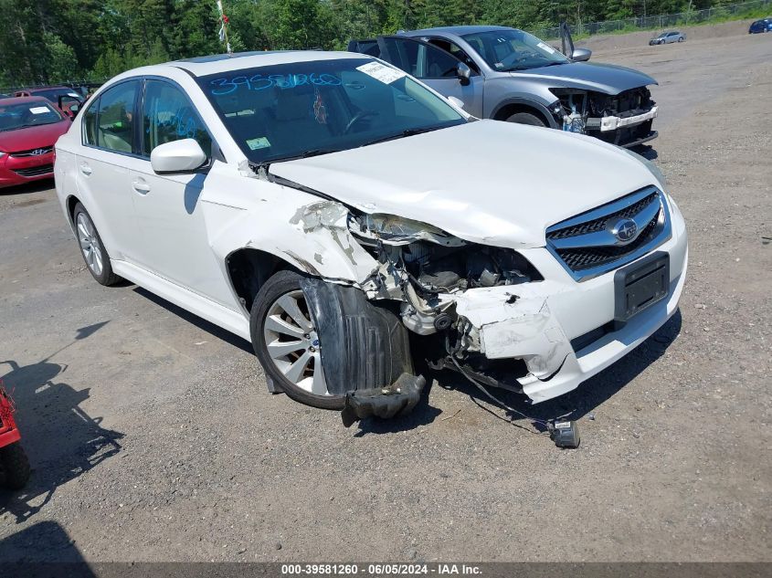 2012 Subaru Legacy 3.6R Limited VIN: 4S3BMDK6XC2025180 Lot: 39581260