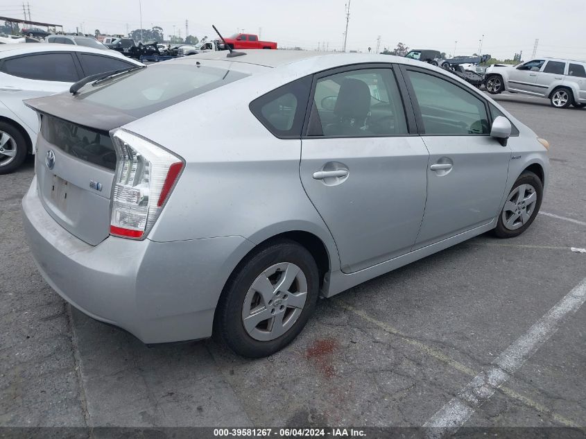 2011 Toyota Prius Two VIN: JTDKN3DU9B1366786 Lot: 39581267