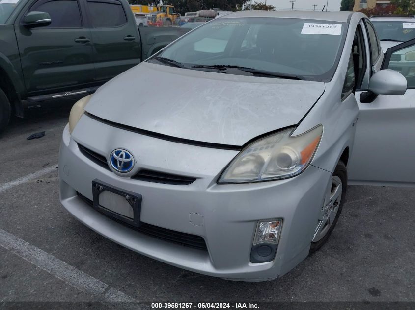 2011 Toyota Prius Two VIN: JTDKN3DU9B1366786 Lot: 39581267