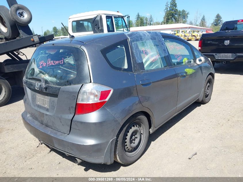 2013 Honda Fit VIN: JHMGE8H3XDC051943 Lot: 39581269