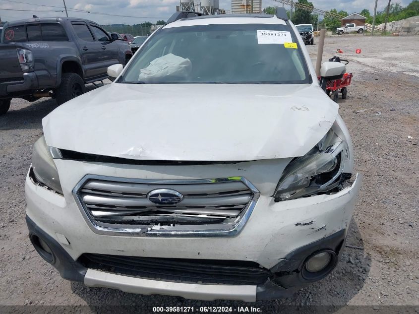 2016 Subaru Outback 2.5I Limited VIN: 4S4BSBNC6G3277726 Lot: 39581271